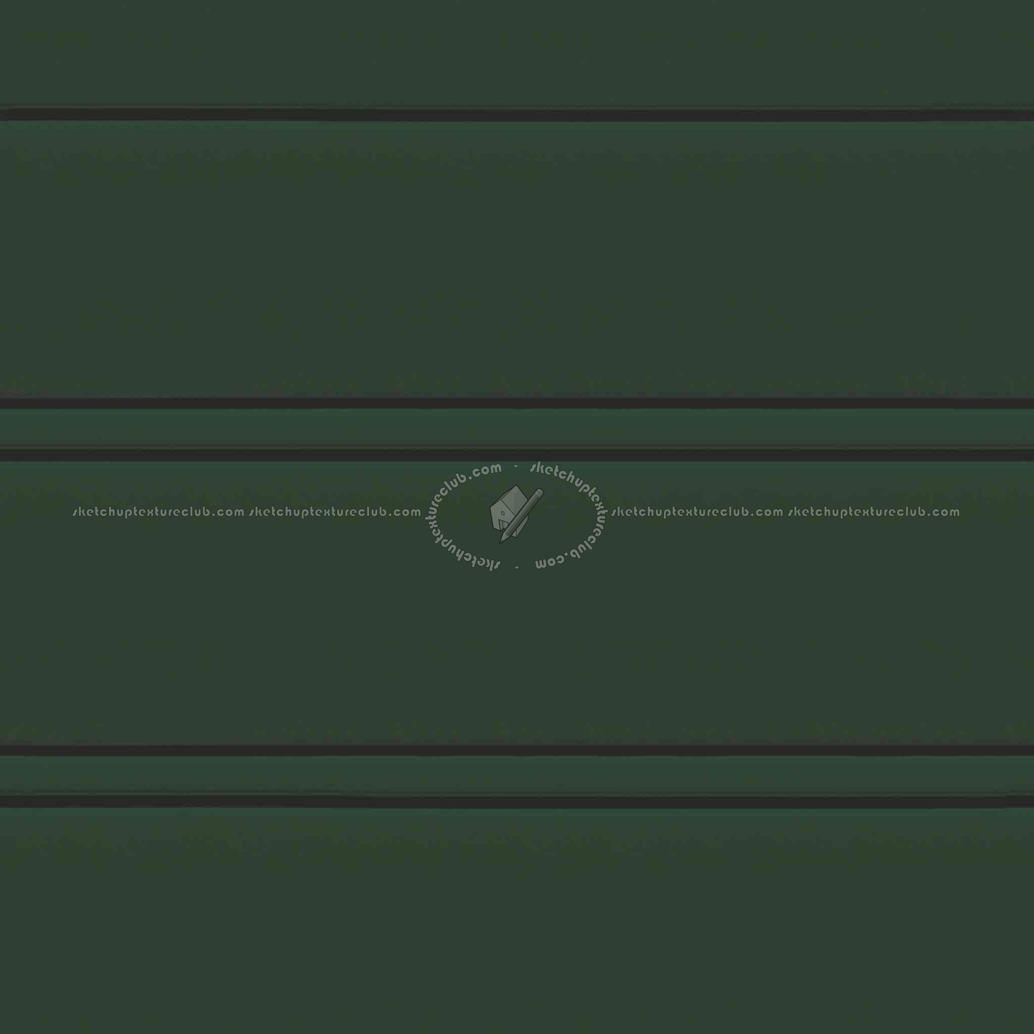 Textures   -   MATERIALS   -   METALS   -   Corrugated  - Green painted corrugated metal texture seamless 10010 - Specular