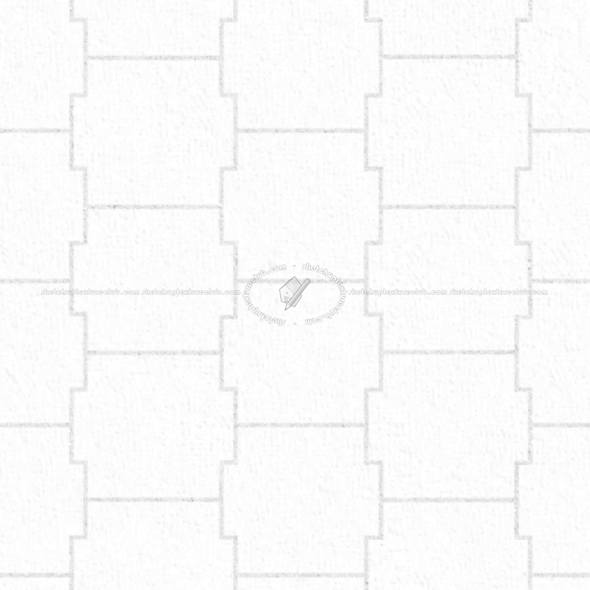 Textures   -   ARCHITECTURE   -   PAVING OUTDOOR   -   Pavers stone   -   Blocks mixed  - Pavers stone mixed size texture seamless 06179 - Ambient occlusion