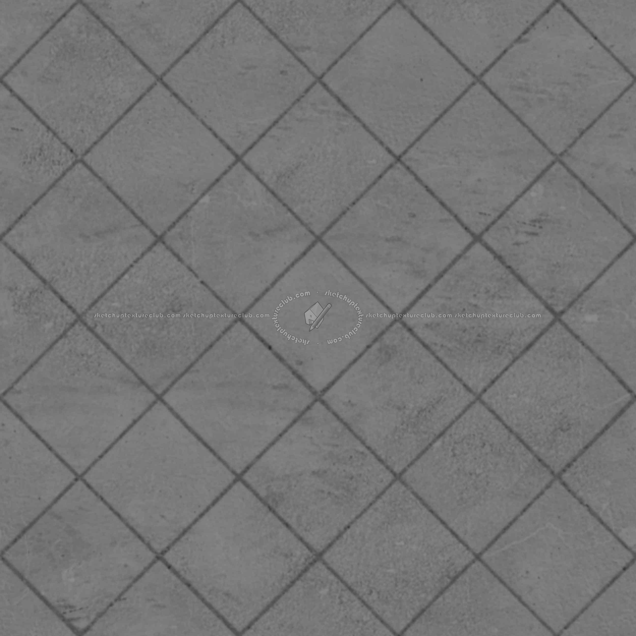 Textures   -   ARCHITECTURE   -   PAVING OUTDOOR   -   Concrete   -   Blocks regular  - Paving outdoor concrete regular block texture seamless 05719 - Displacement