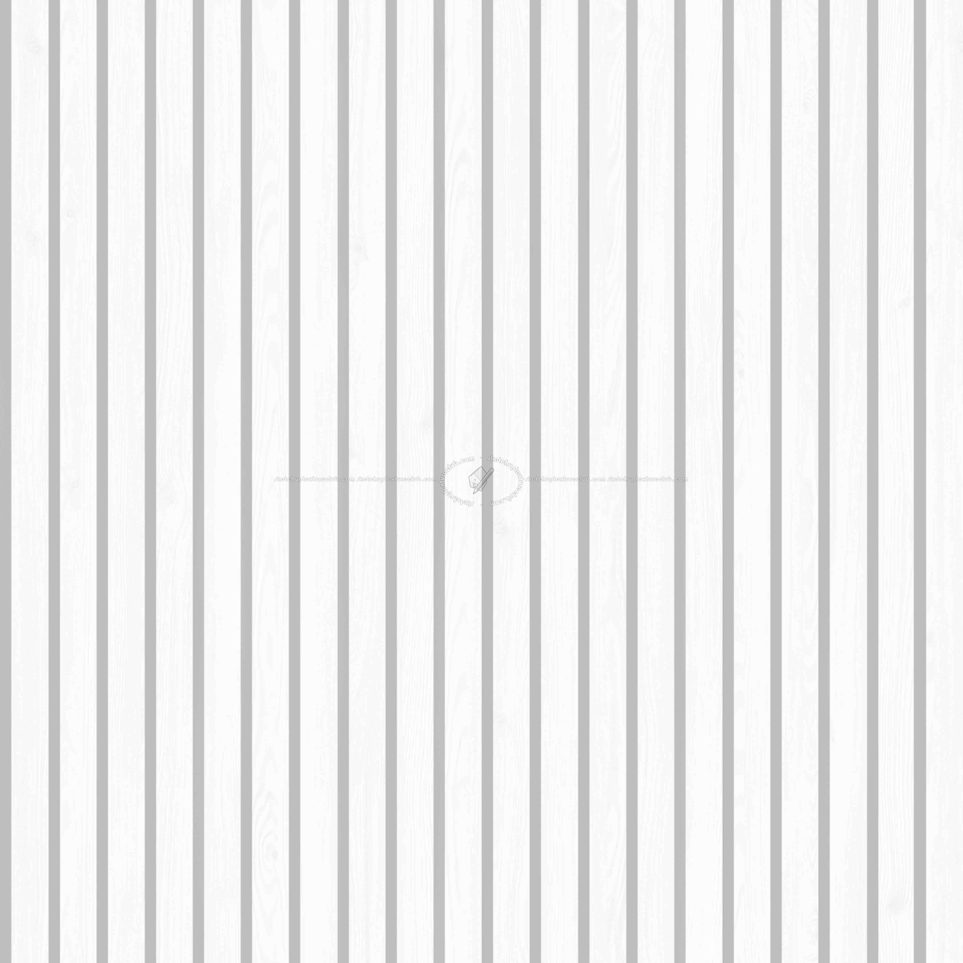 Textures   -   ARCHITECTURE   -   WOOD   -   Wood panels  - White wooden slats Pbr texture seamless 22226 - Ambient occlusion