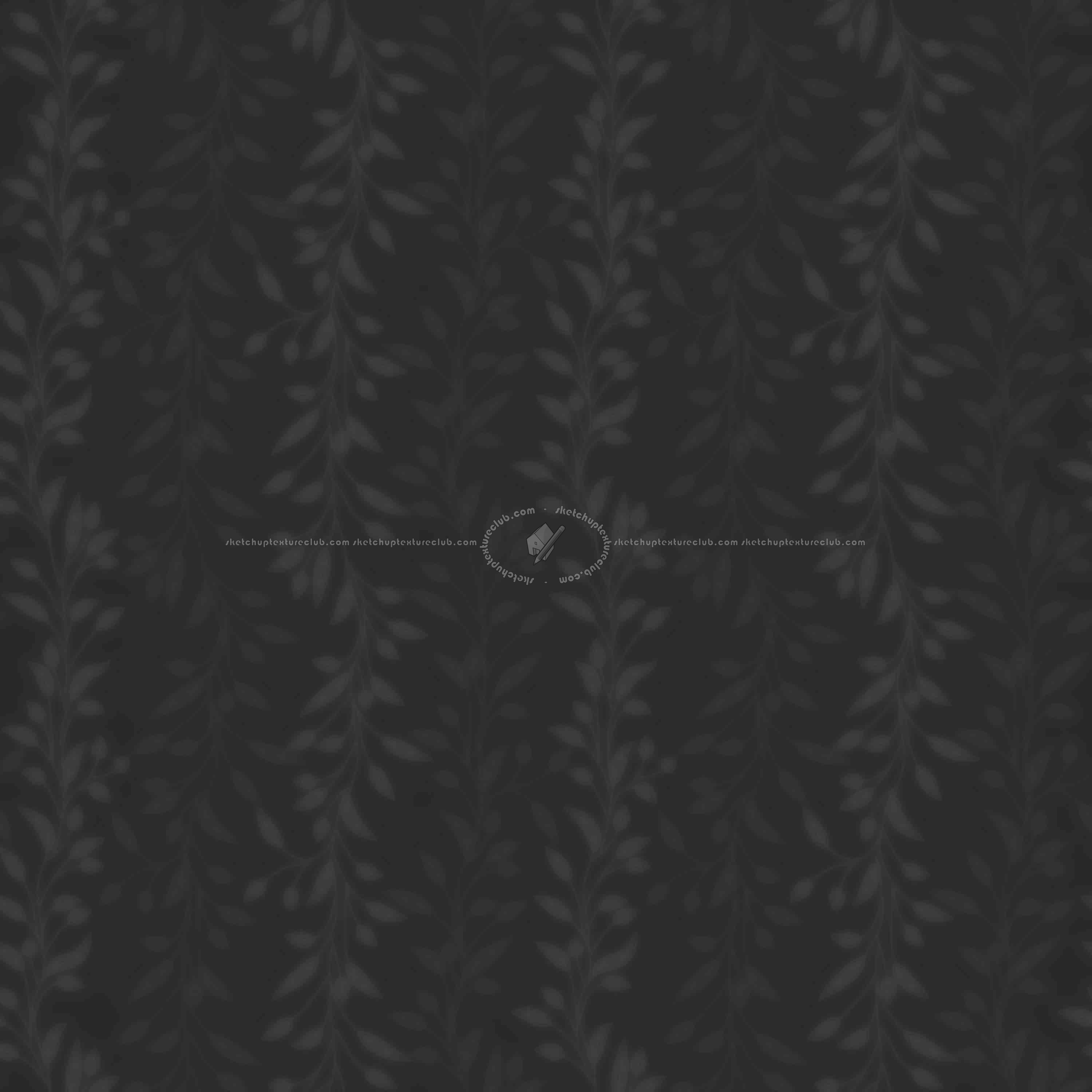 Textures   -   MATERIALS   -   WALLPAPER   -   Floral  - Floral wallpaper texture seamless 20755 - Displacement