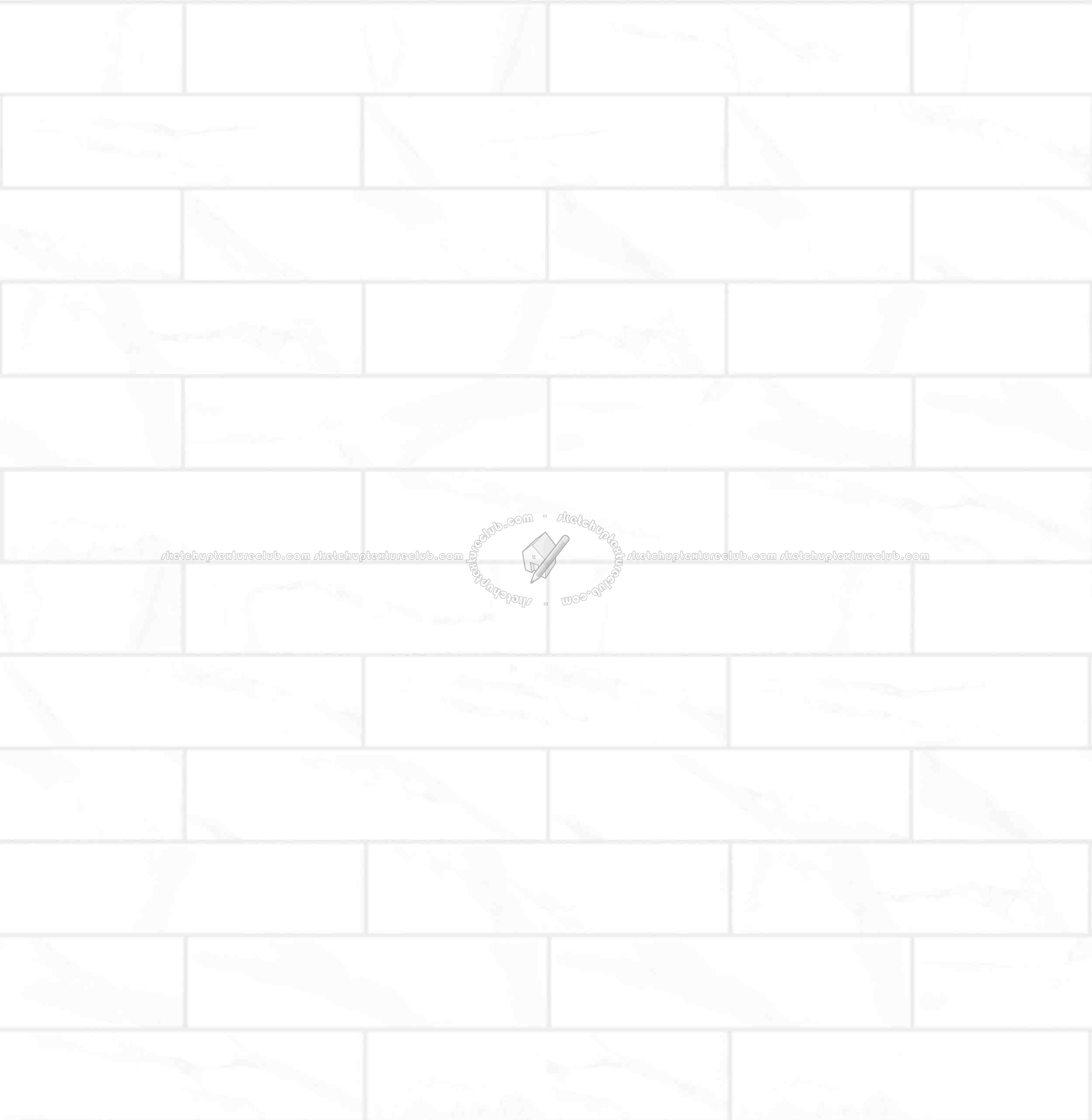 Textures   -   ARCHITECTURE   -   TILES INTERIOR   -   Marble tiles   -   White  - White marble tiles PBR texture seamless 21568 - Ambient occlusion