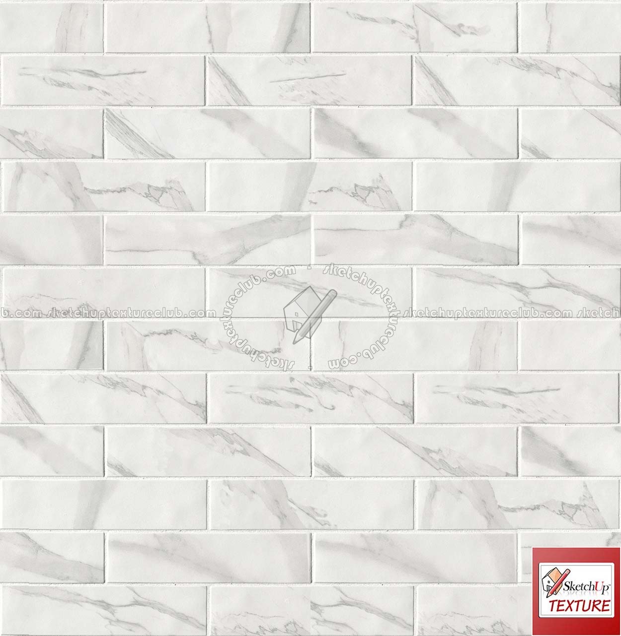 Textures   -   ARCHITECTURE   -   TILES INTERIOR   -   Marble tiles   -   White  - White marble tiles PBR texture seamless 21568