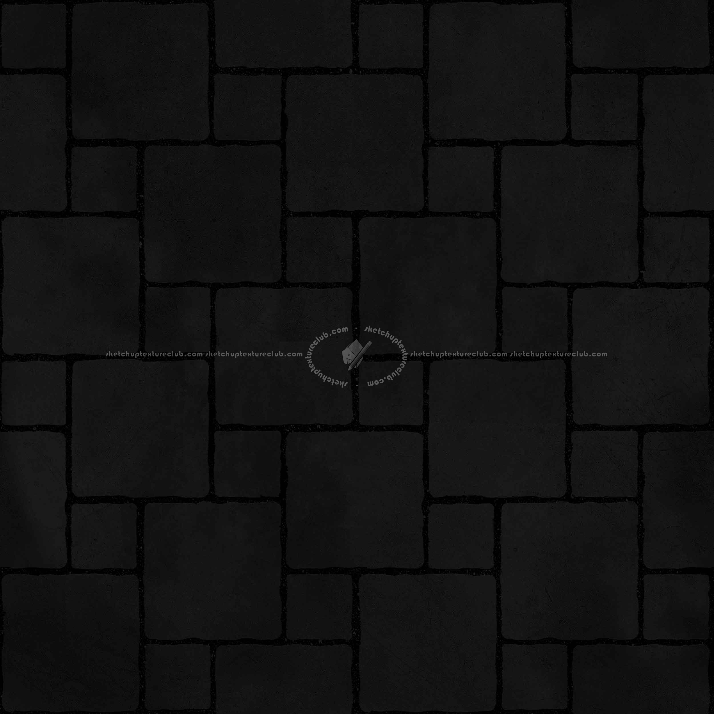 Textures   -   ARCHITECTURE   -   PAVING OUTDOOR   -   Concrete   -   Blocks regular  - Paving outdoor concrete regular block texture seamless 05721 - Specular