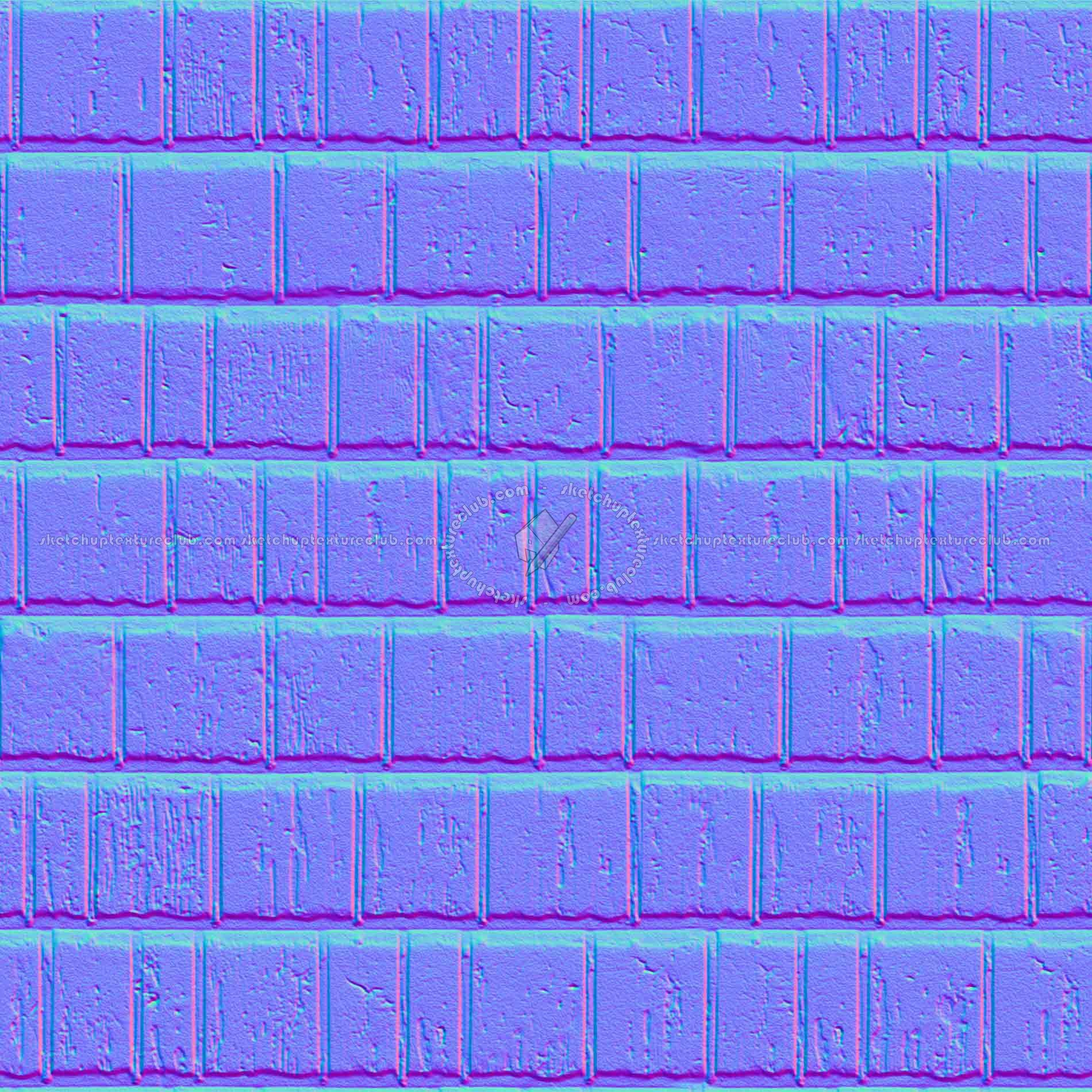 Textures   -   ARCHITECTURE   -   ROOFINGS   -   Shingles wood  - Wood shingle roof texture seamless 03879 - Normal