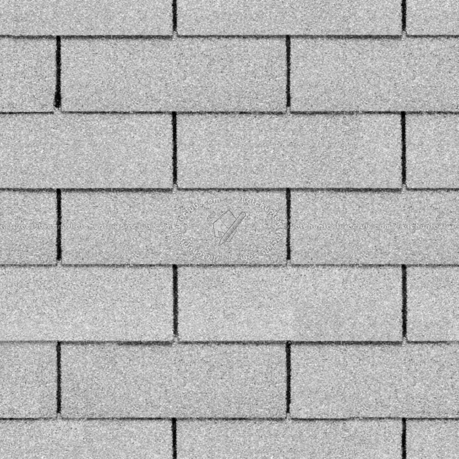 Textures   -   ARCHITECTURE   -   ROOFINGS   -   Asphalt roofs  - Asphalt roofing shingle texture seamless 20727 - Bump