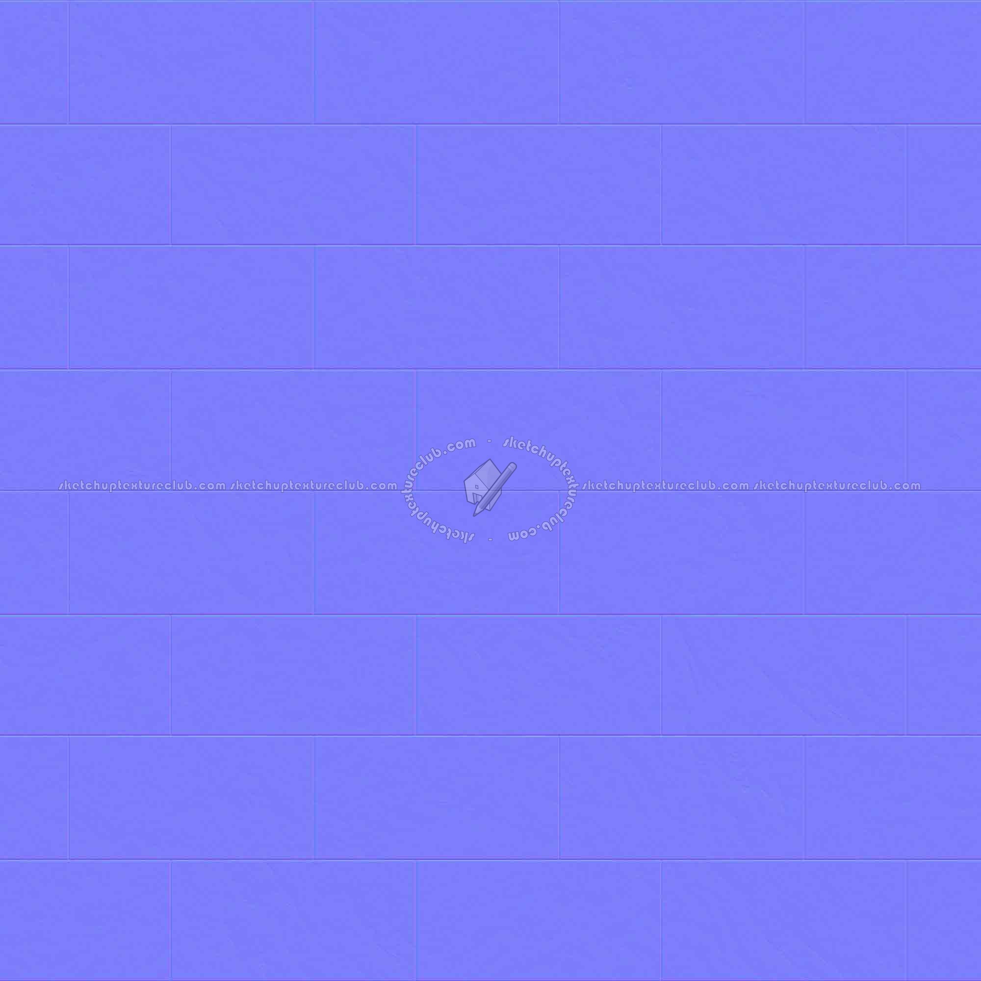 Textures   -   ARCHITECTURE   -   TILES INTERIOR   -   Marble tiles   -   White  - Carrara white marble floor PBR texture seamless 21748 - Normal