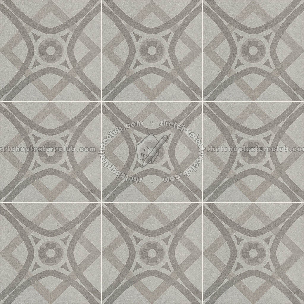 Textures   -   ARCHITECTURE   -   TILES INTERIOR   -   Cement - Encaustic   -   Cement  - Cement concrete tile texture seamless 20876 (seamless)