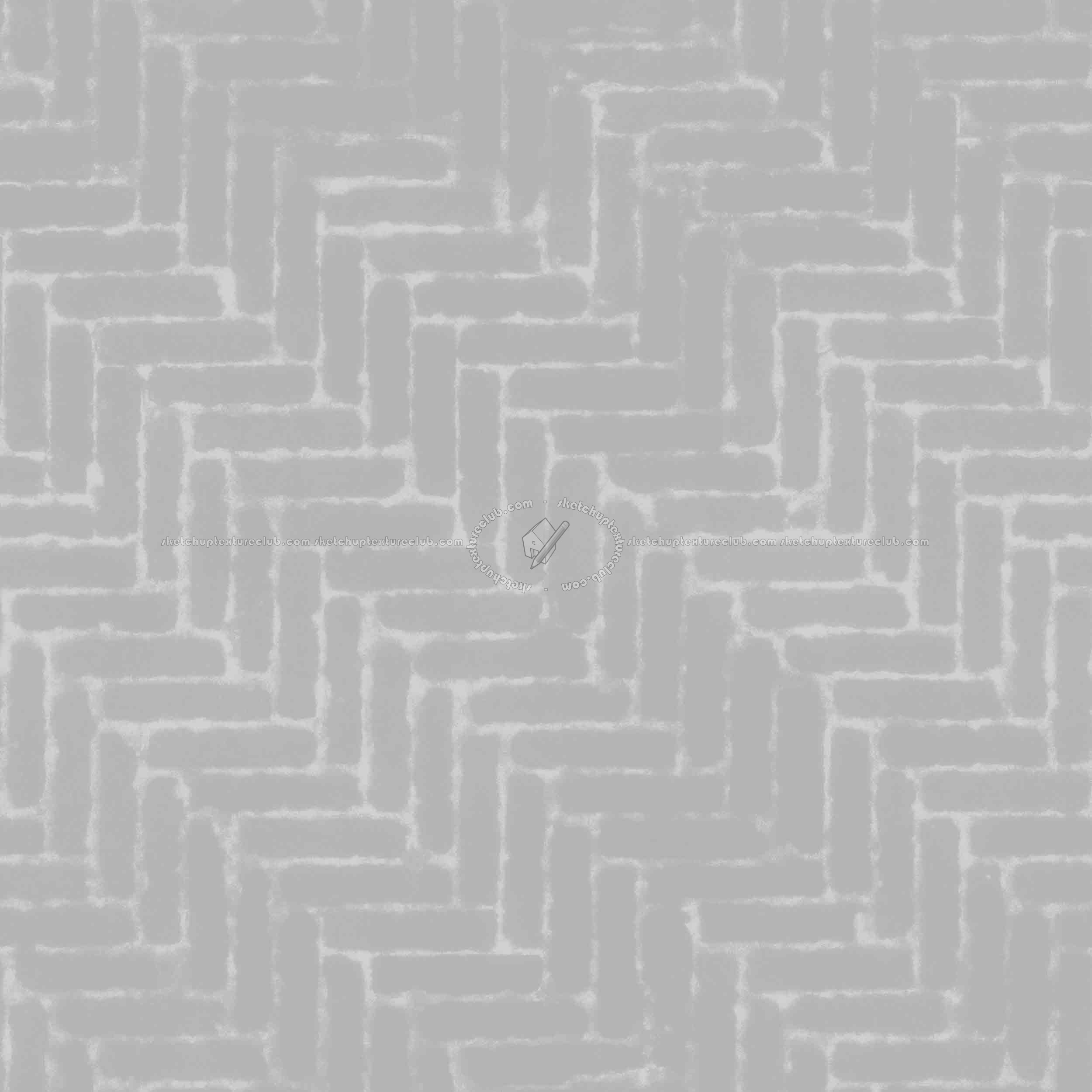 Textures   -   ARCHITECTURE   -   PAVING OUTDOOR   -   Parks Paving  - stone park paving PBR texture seamless 21865 - Displacement