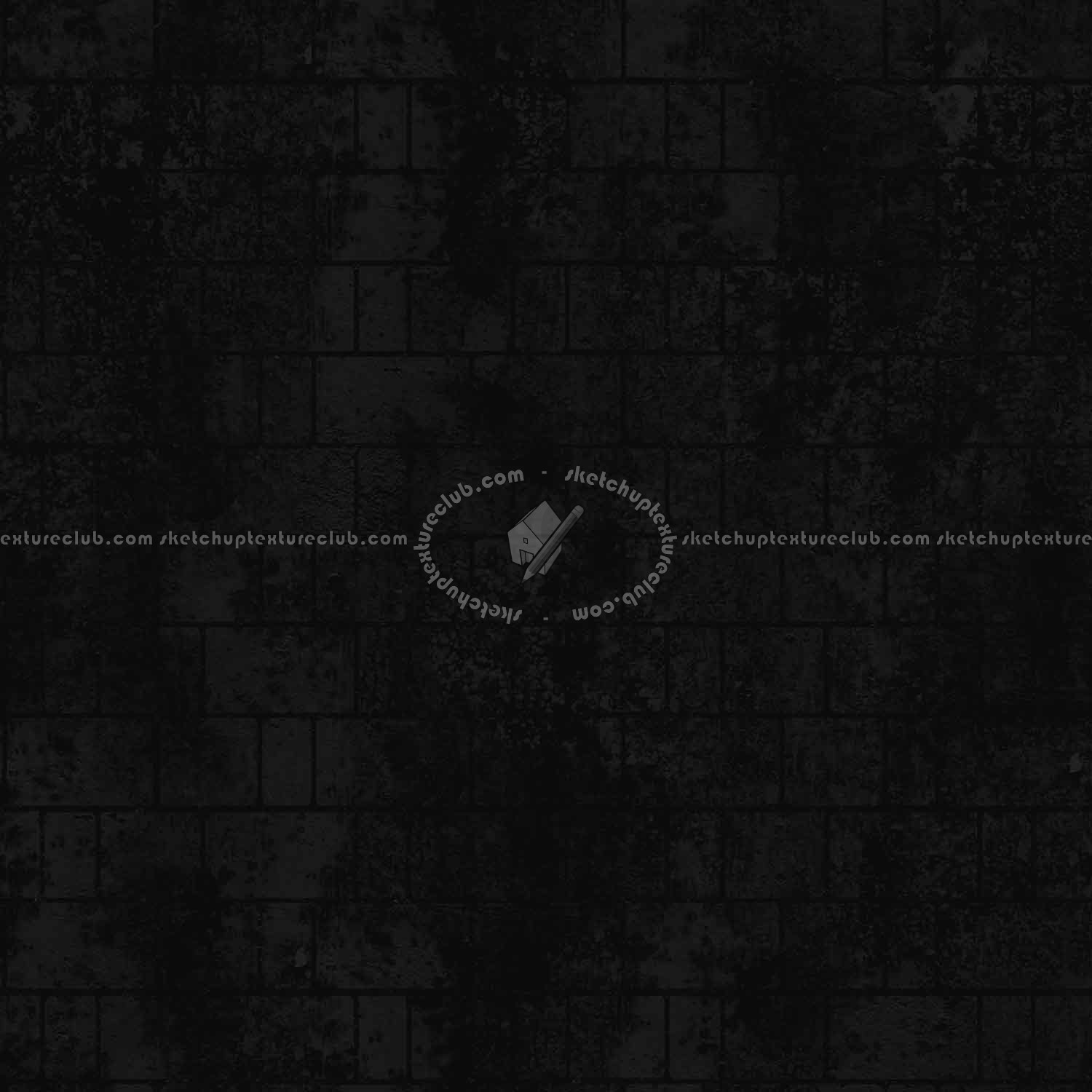 Textures   -   ARCHITECTURE   -   STONES WALLS   -   Stone blocks  - Wall stone with regular blocks texture seamless 08388 - Specular