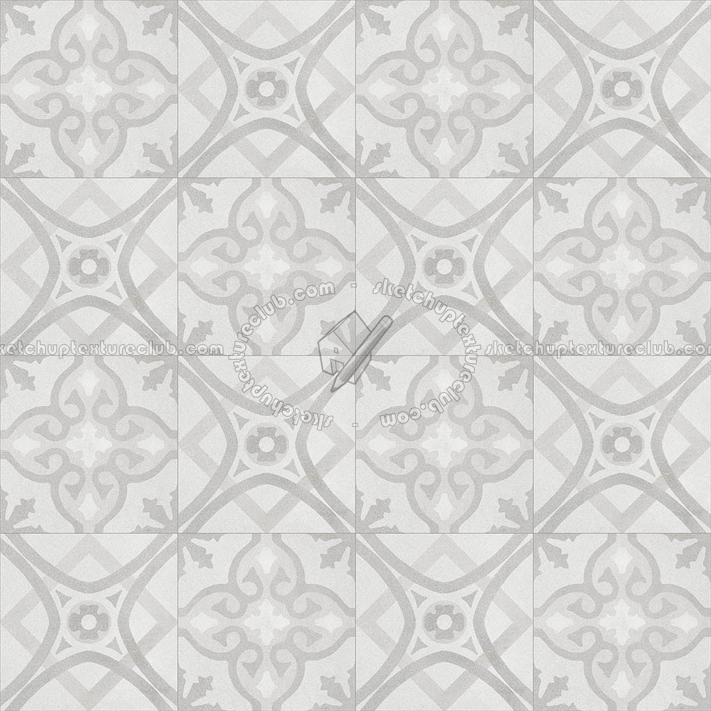 Textures   -   ARCHITECTURE   -   TILES INTERIOR   -   Cement - Encaustic   -   Cement  - Cement concrete tile texture seamless 21050 (seamless)