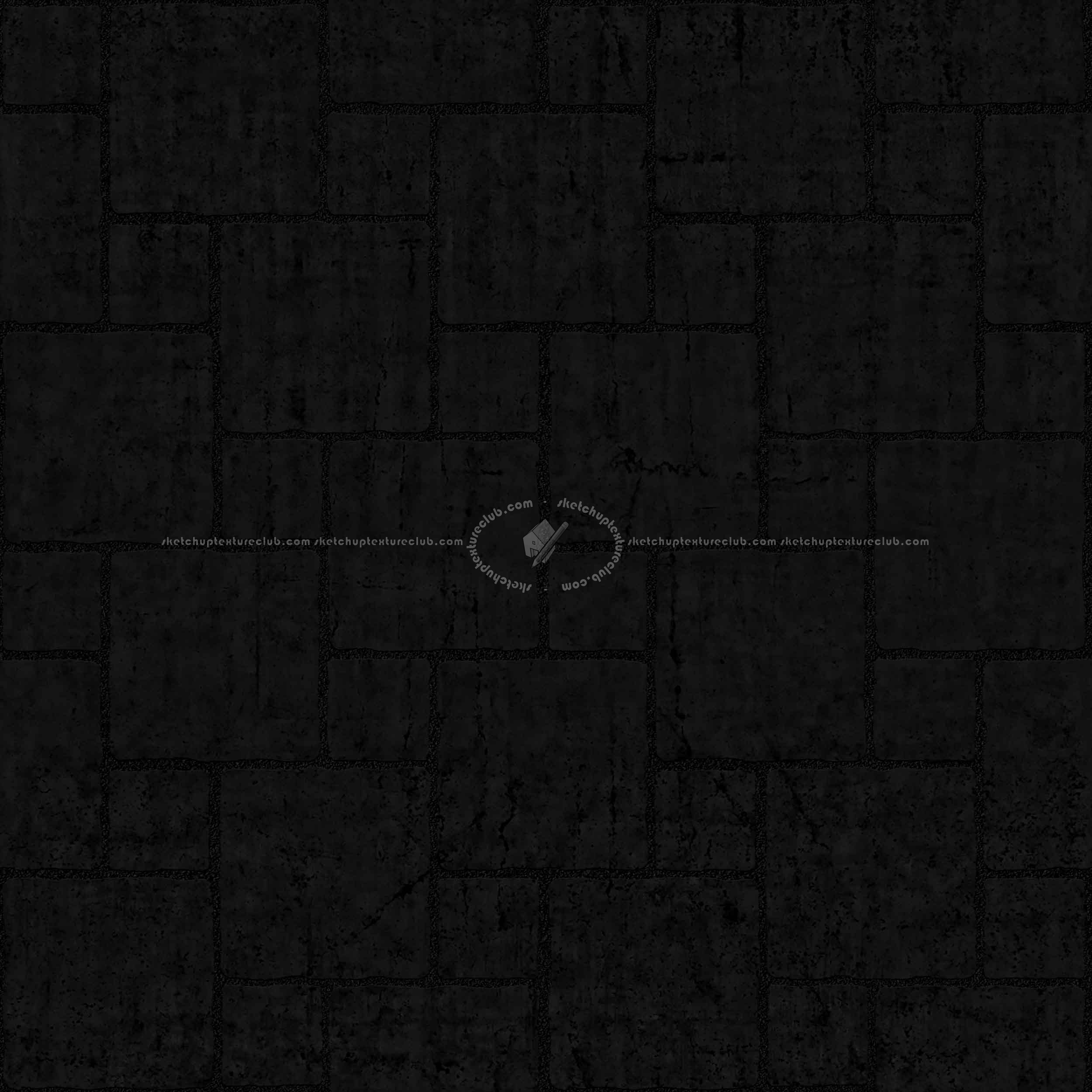 Textures   -   ARCHITECTURE   -   PAVING OUTDOOR   -   Concrete   -   Blocks regular  - Paving outdoor concrete regular block texture seamless 05723 - Specular