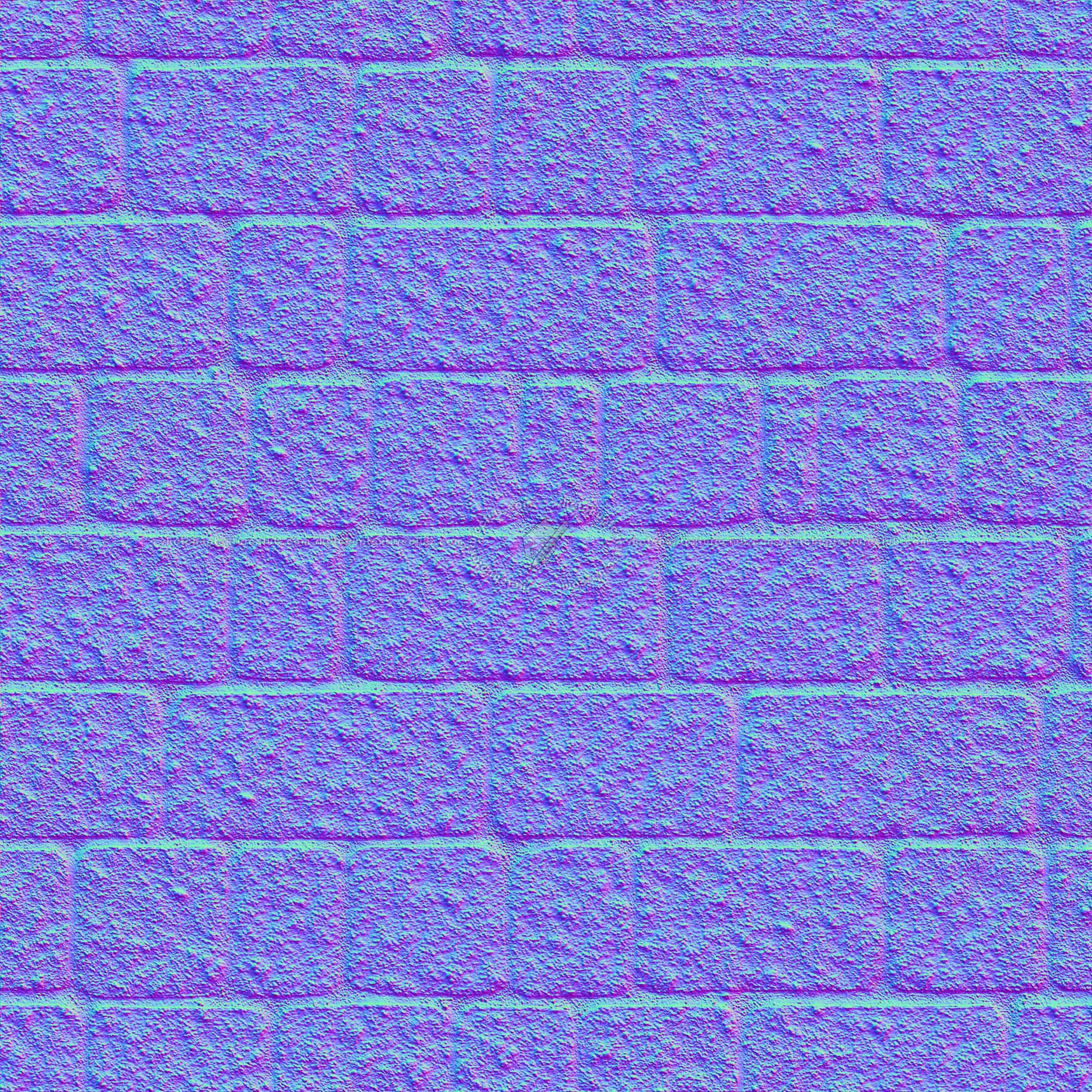 Textures   -   ARCHITECTURE   -   ROADS   -   Paving streets   -   Cobblestone  - Street porfido paving cobblestone texture seamless 07430 - Normal