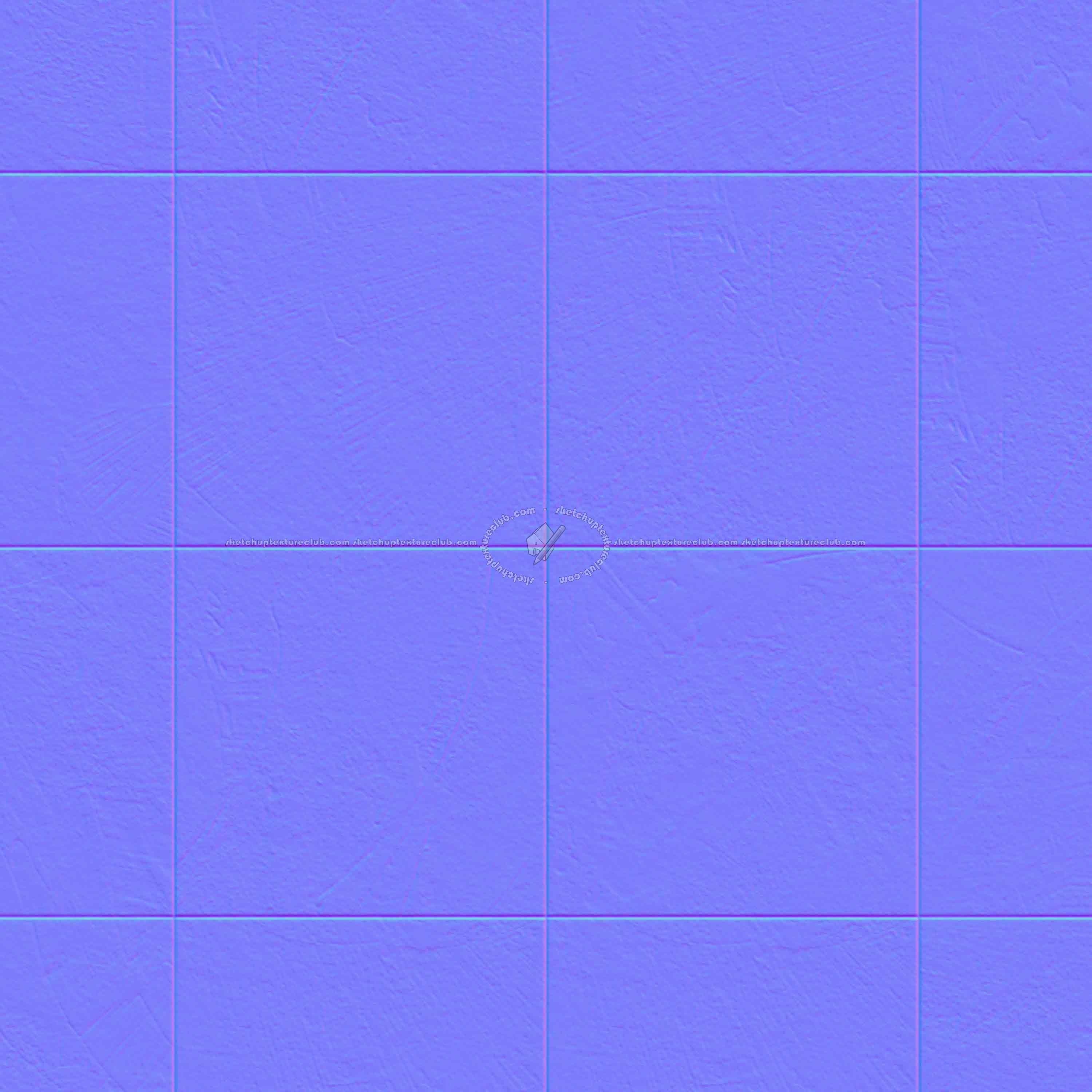 Textures - ARCHITECTURE - TILES INTERIOR - Design Industry - Concrete tiles covering Pbr texture seamless 22310 - Normal