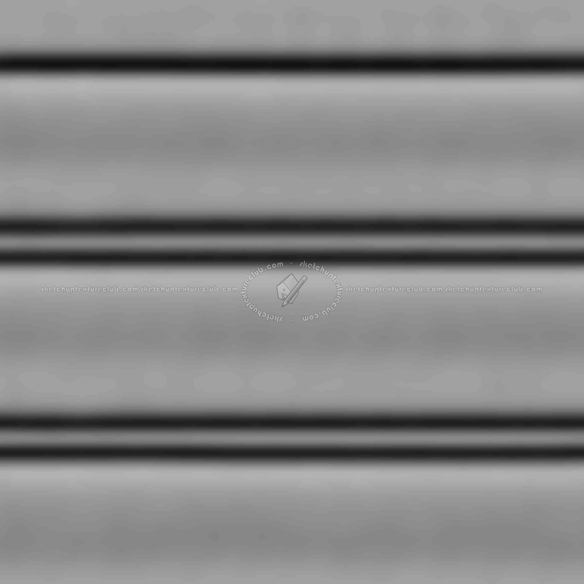 Textures   -   MATERIALS   -   METALS   -   Corrugated  - Corrugated metal texture seamless 10016 - Displacement