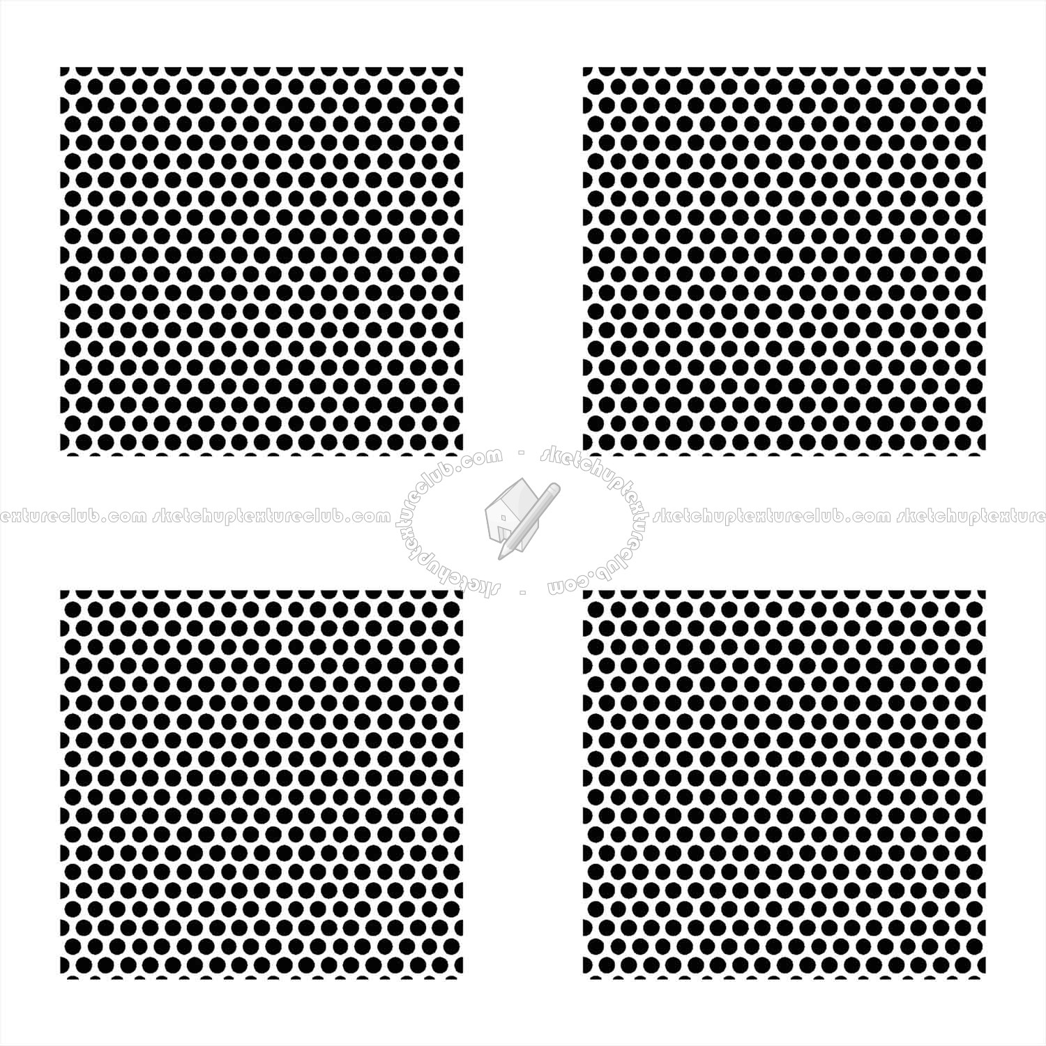 Textures   -   MATERIALS   -   METALS   -   Perforated  - Cream ceiling perforated metal texture seamless 10571 - Mask
