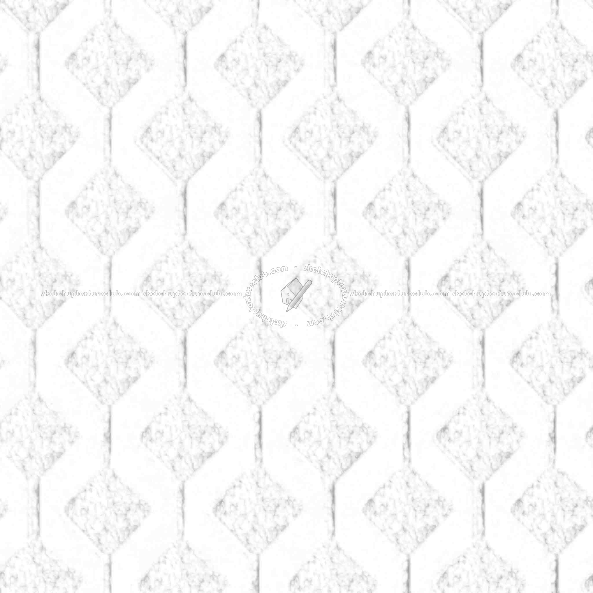 Textures   -   ARCHITECTURE   -   PAVING OUTDOOR   -   Parks Paving  - Green bricks paving PBR texture seamless 21976 - Ambient occlusion