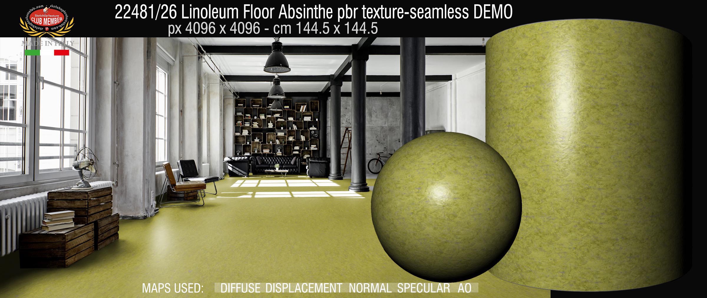 22481_26 Linoleum Floor Stone pbr texture-seamless DEMO